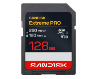 Sandisk 128GB SDXC Extreme Pro UHS-I 250/120 MB/s - 1549232 - zdjęcie 1